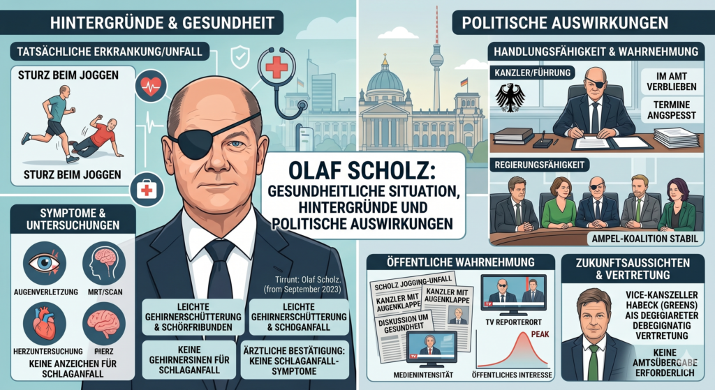 Olaf Scholz Schlaganfall: